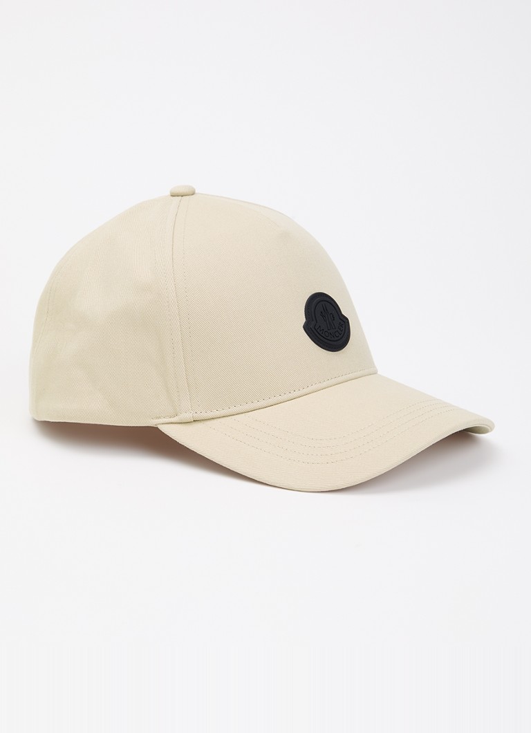 Moncler Dames Pet met logo in de kleur Beige, maat: OS
