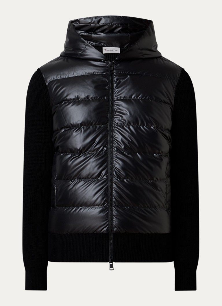 Moncler Heren Puffer jack met donsvulling en steekzakken in de kleur Zwart, maat: M