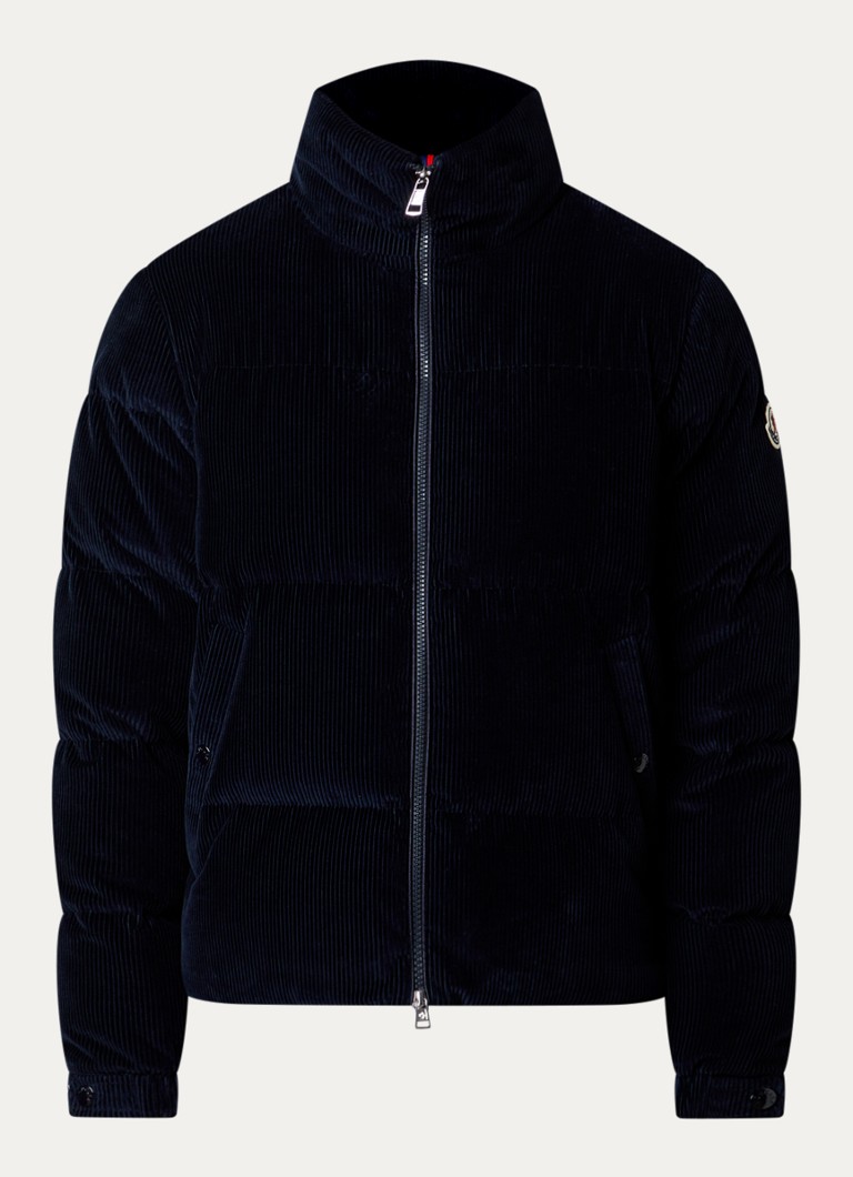Moncler Heren Esparron puffer jack met steekzakken in de kleur Donkerblauw, maat: 3/L