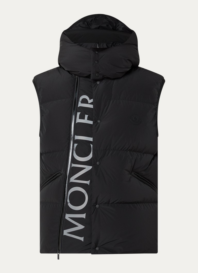 Moncler Heren Bodywarmer met steekzakken in de kleur Zwart, maat: 2/M