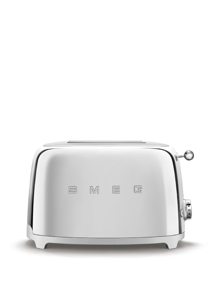 SMEG 50's Style broodrooster 2-slots TSF03CREU Steel - Deal