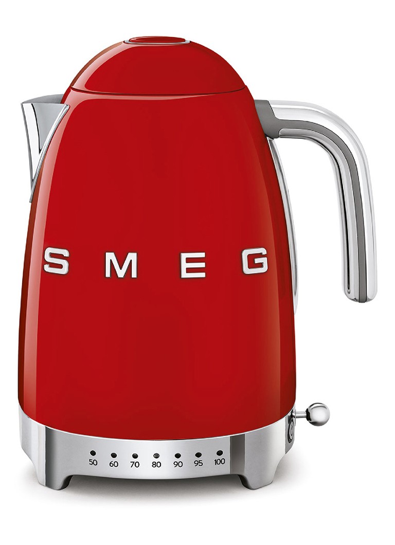 SMEG 50's Style Variabele waterkoker 1,7 liter KLF04RDEU Rood - Deal