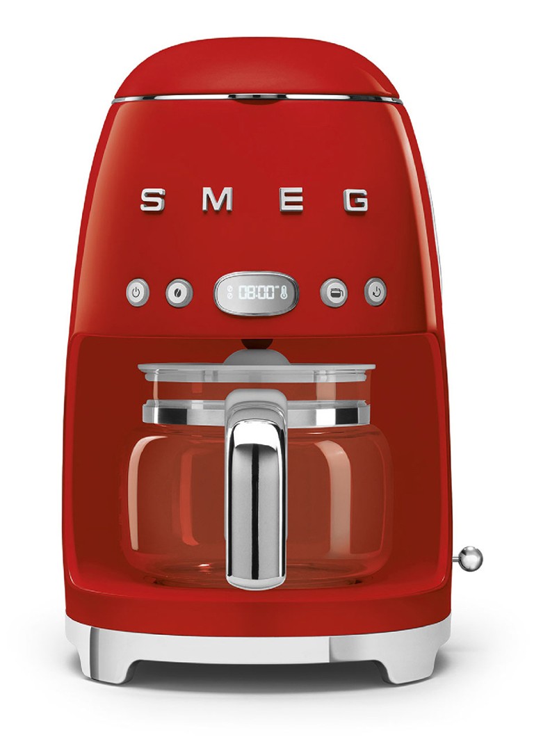 SMEG 50's Style koffiezetapparaat DCF02RDEU Rood - Deal