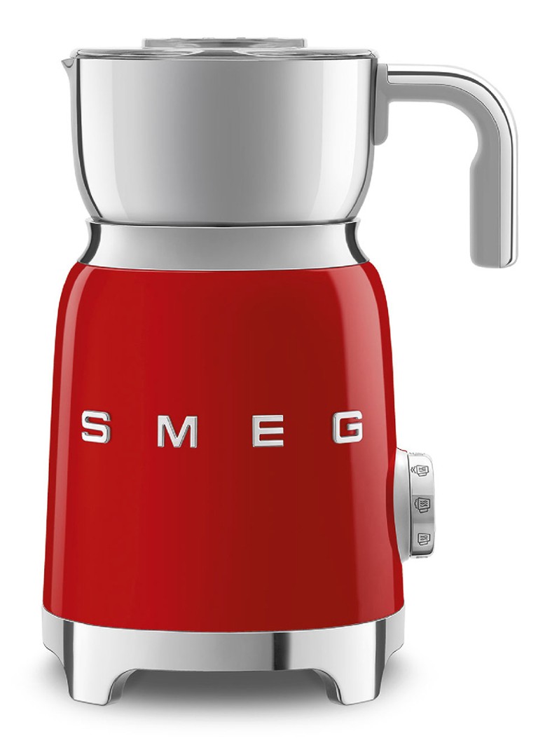 SMEG 50's Style Melkopschuimer 600 ml Rood - Deal