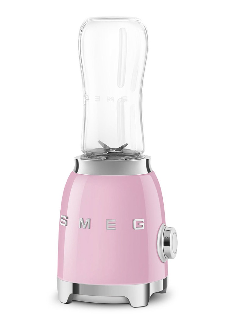 SMEG 50's Style Personal blender 0,6 liter PBF01PKEU Roze - Deal