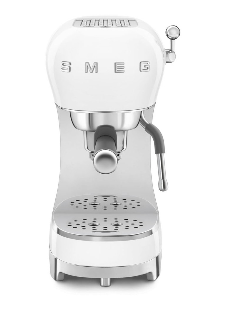 SMEG 50's Style espressomachine ECF02WHEU Wit - Deal