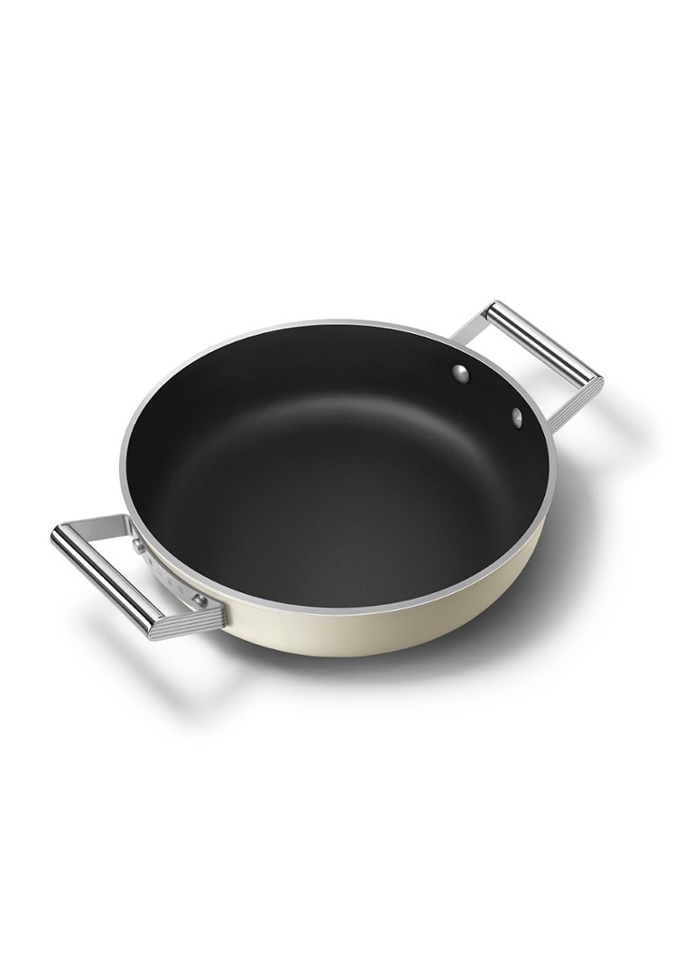 SMEG 50's Style sauteerpan Ø28 cm Beige - Deal