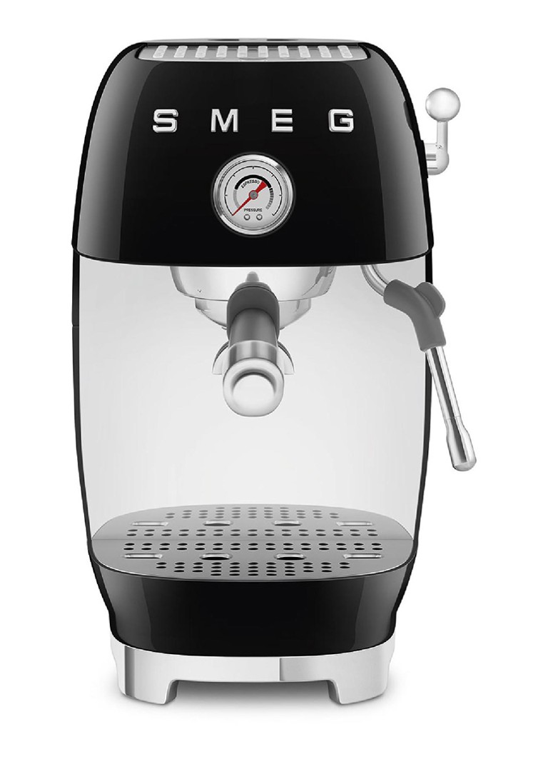 SMEG 50's Style handmatige espressomachine ECF03 Zwart - Deal