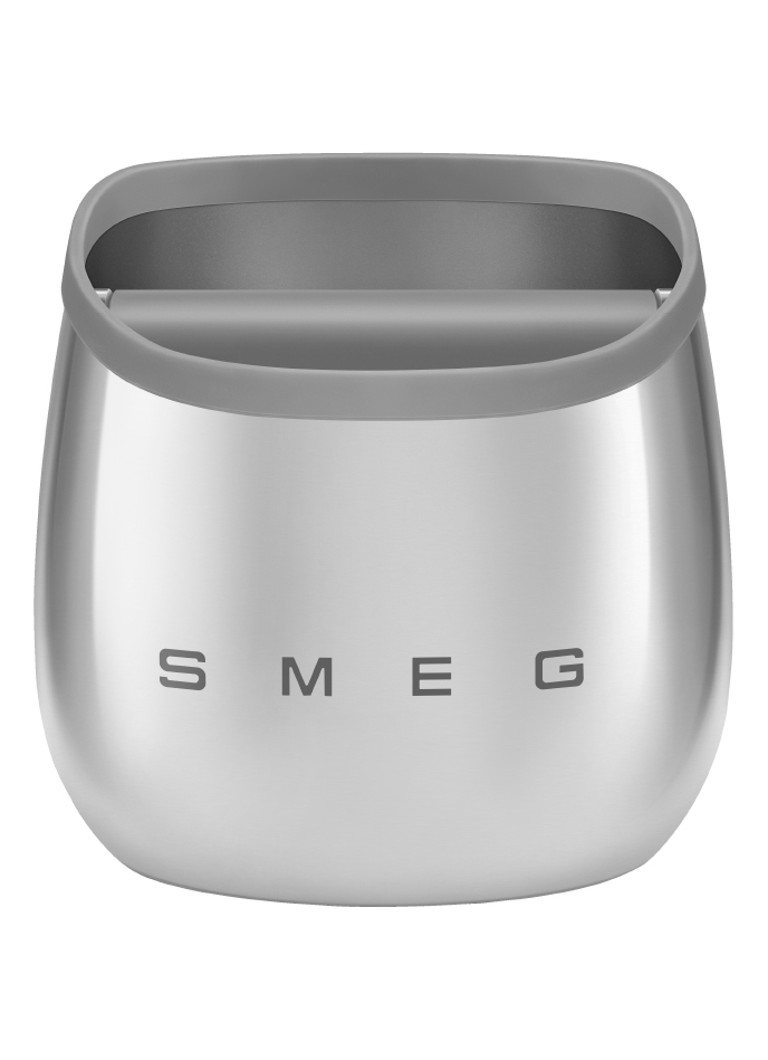 SMEG Koffie afklopbak 12,6 cm Metallic - Deal
