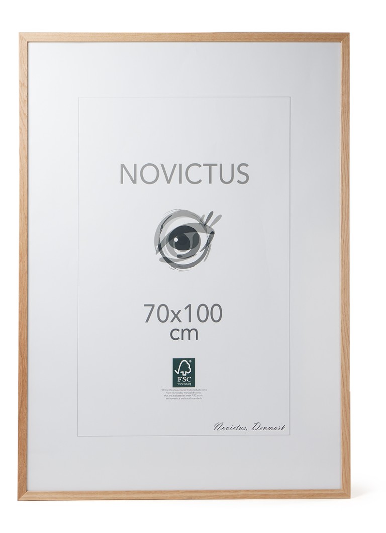 THE POSTER CLUB Oak fotolijst 70 cm x 100 cm Lichtbruin - Deal
