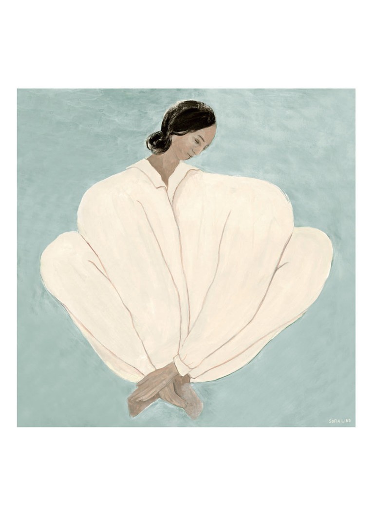 THE POSTER CLUB Meet Me At Jaures, Sofia Lind print Mint - Deal