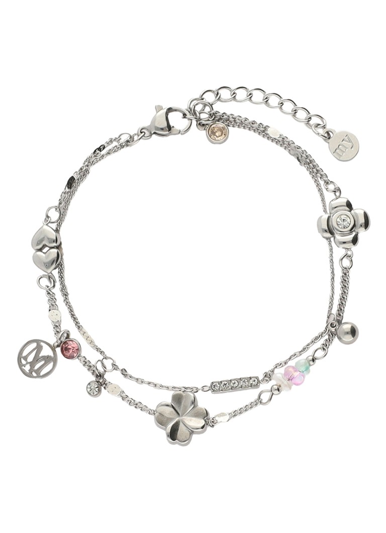 My Jewellery Dames Dream Chaser armband met hangers in de kleur Zilver