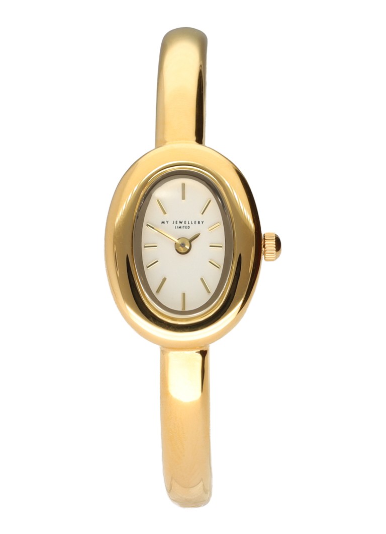 My Jewellery Dames Bangle horloge small in de kleur Goud