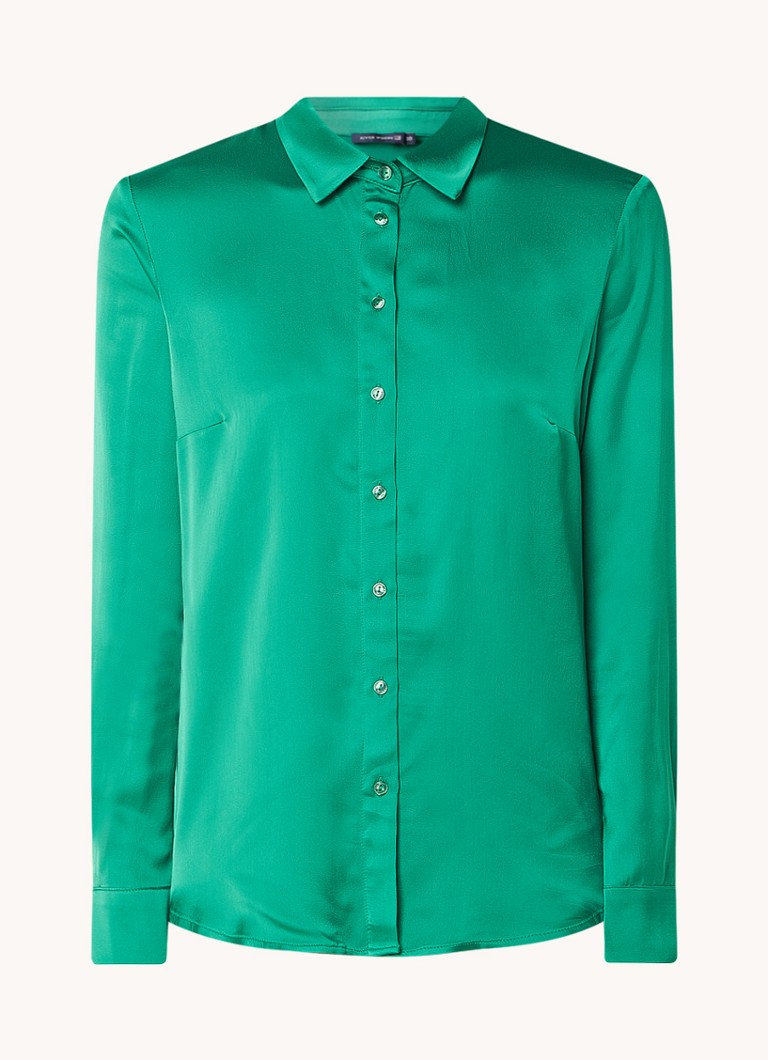 River Woods Dames Blouse met bloemenprint in de kleur Donkerroze