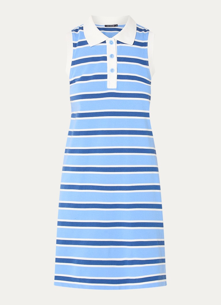 River Woods Dames Mini jurk met streepprint in de kleur Blauw