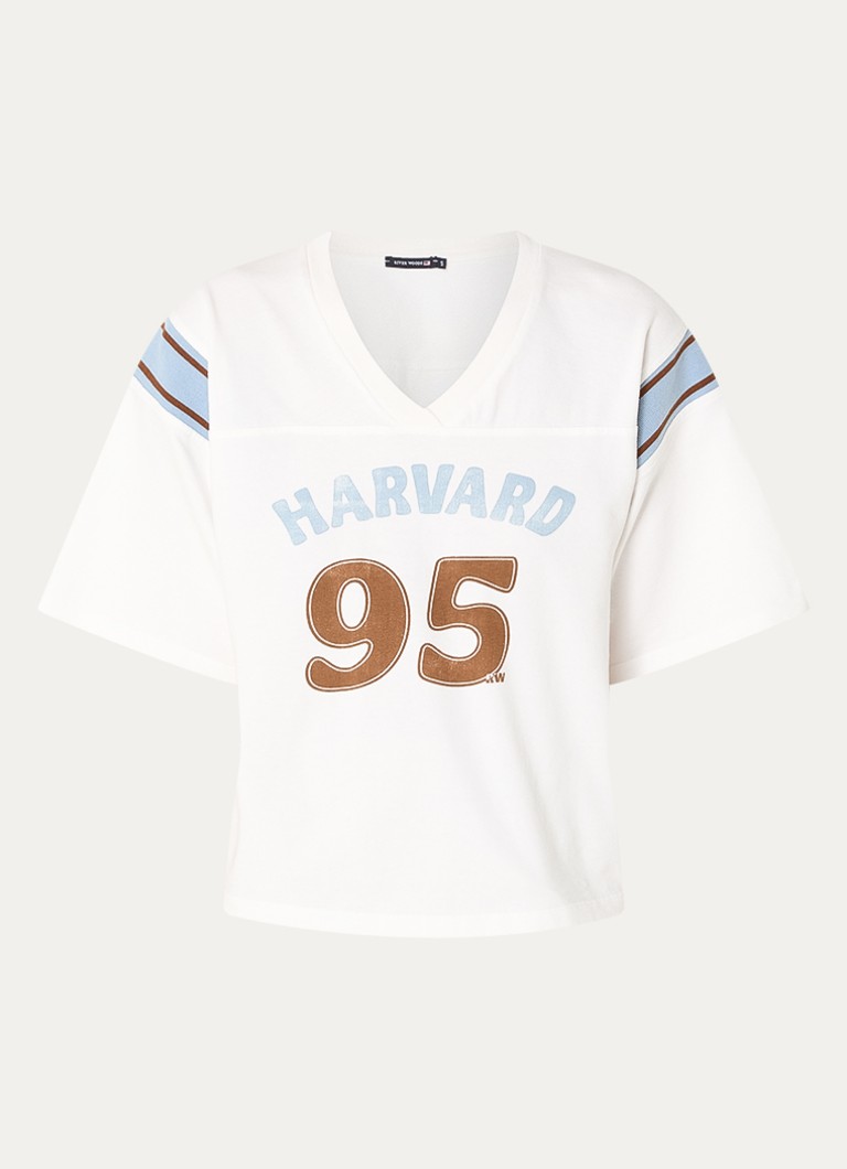 River Woods Dames T-shirt met print in de kleur Wit