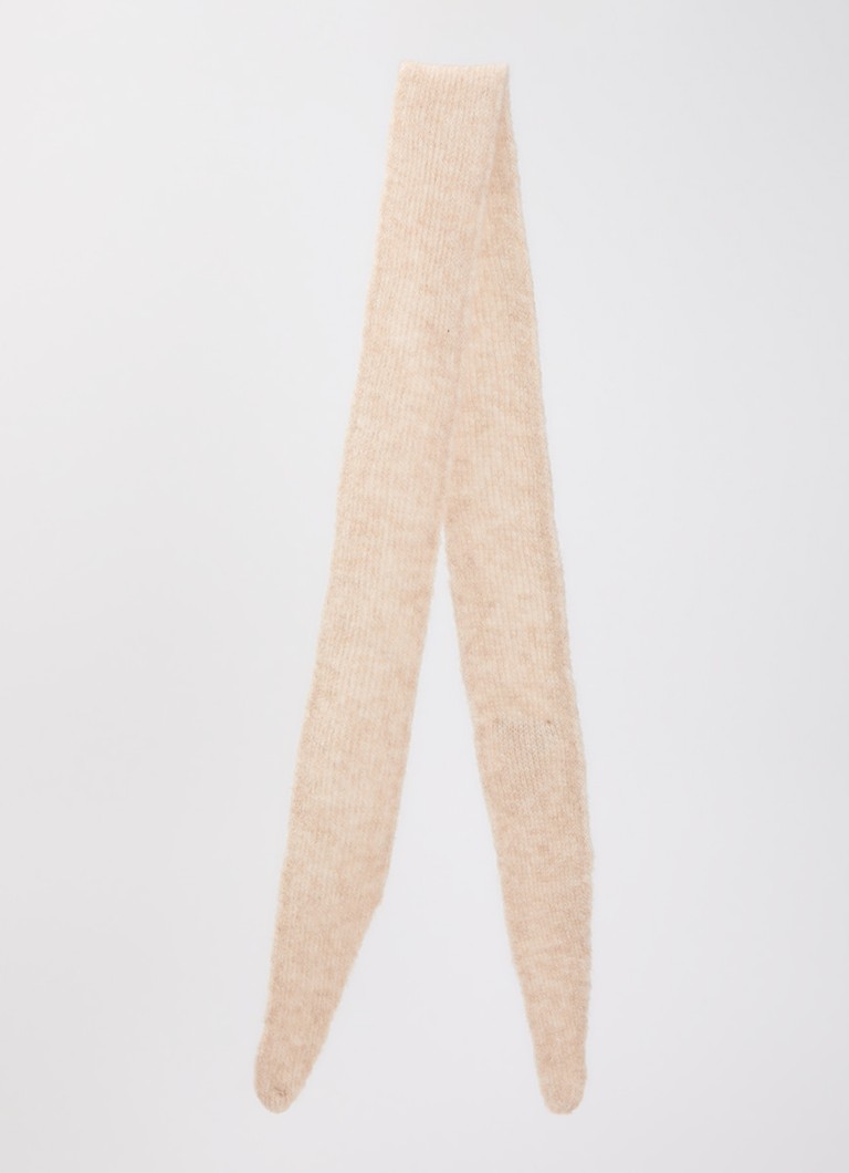 River Woods Dames Sjaal in alpaca wolblend 170 x 10 cm in de kleur Beige