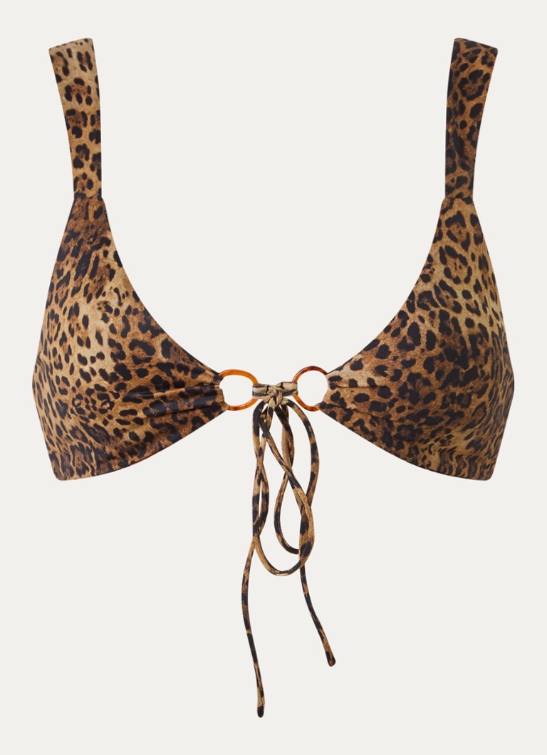 Aya Label Dames The Athena bikinitop met uitneembare vulling in de kleur Camel, maat: S