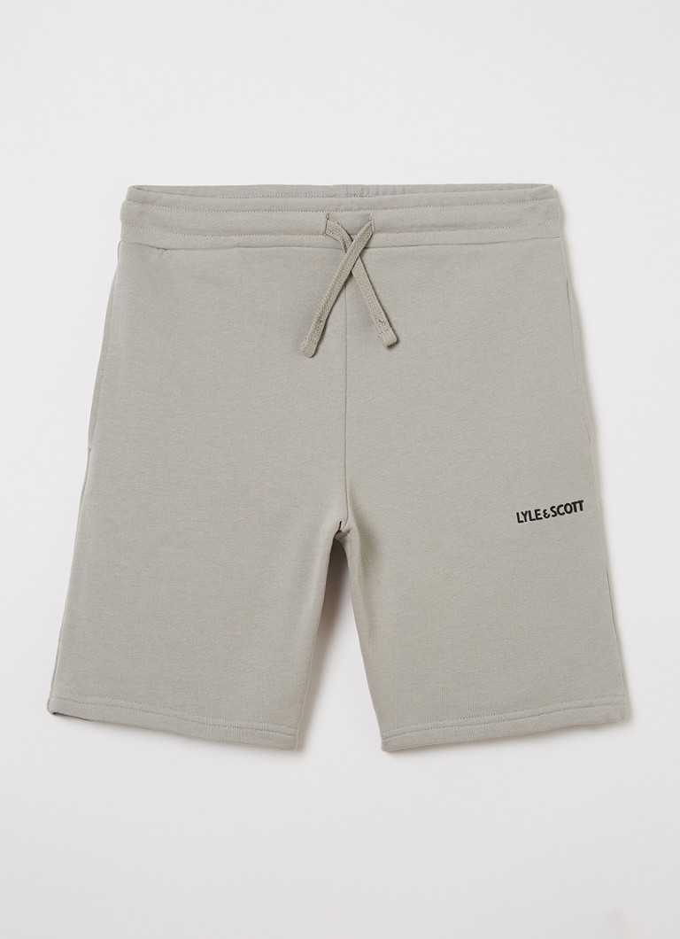 Lyle & Scott Jongens Loose fit korte joggingbroek met steekzakken in de kleur Grijs, maat: 15-16J=176