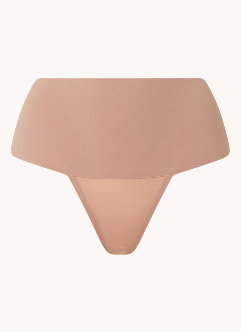 SPANX Dames Undie-Tectable naadloze corrigende string in de kleur Lichtbruin, maat: M