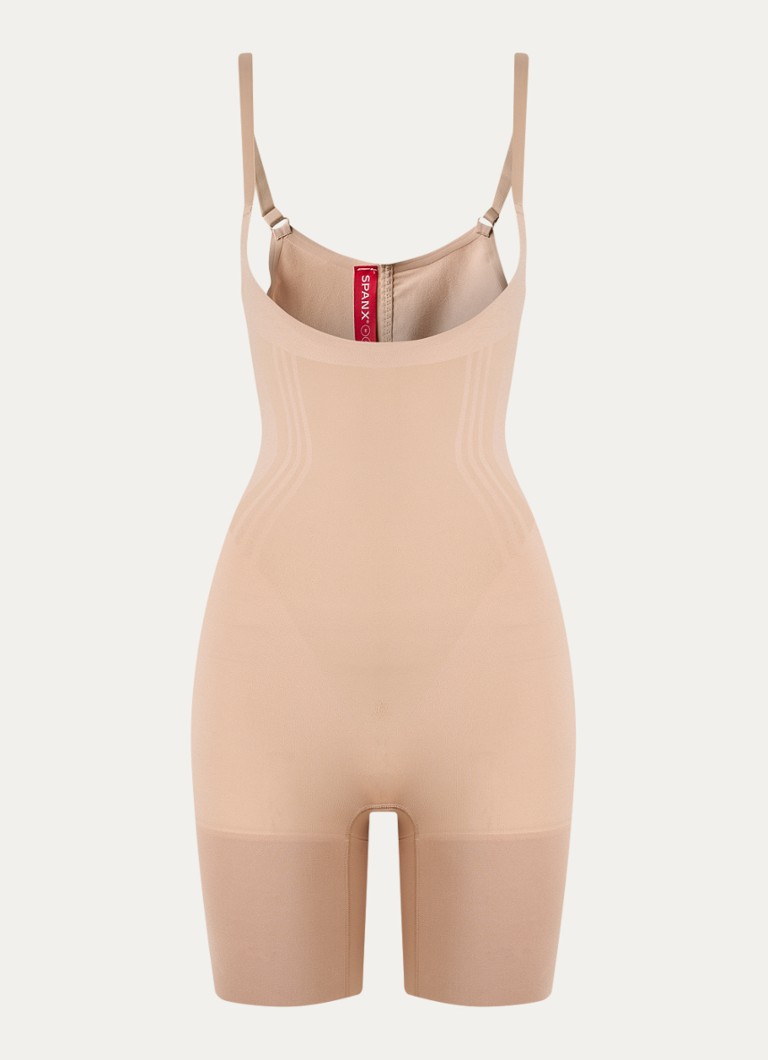 SPANX Dames Gofigure corrigerende body in de kleur Beige, maat: XXL