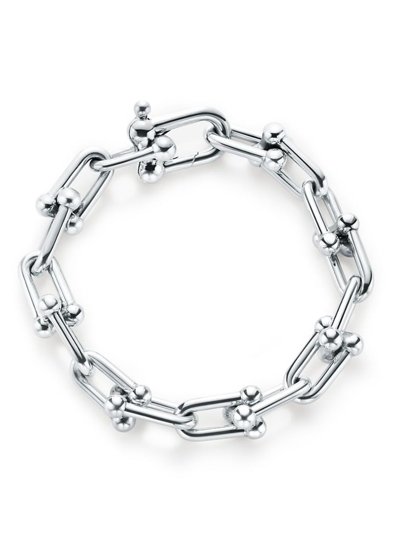 Tiffany & Co. Heren Link Large schakelarmband van sterling zilver 75991 in de kleur