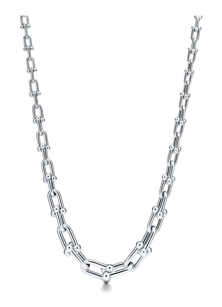 Tiffany & Co. Heren Graduated Link schakelketting van sterling zilver 75992 in de kleur