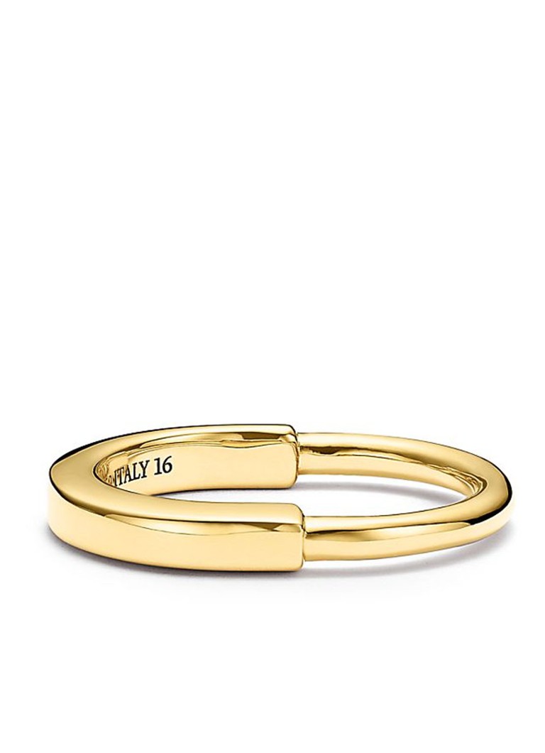 Tiffany & Co. Dames Tiffany Lock ring van 18 karaat geelgoud 77309 in de kleur