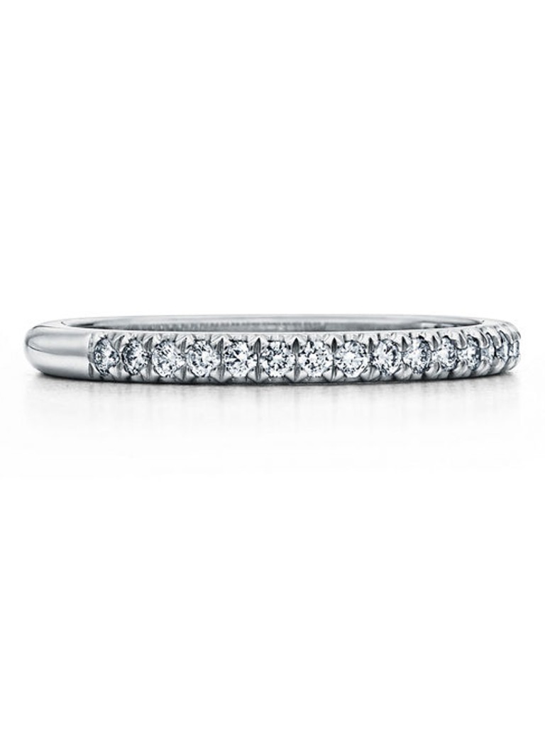 Tiffany & Co. Dames Tiffany Soleste Half Eternity ring met diamant 68351 in de kleur
