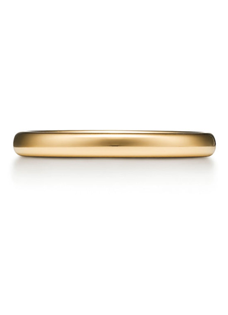 Tiffany & Co. Dames Tiffany Forever Wedding Band ring van 18 karaat geelgoud 77382 in de kleur