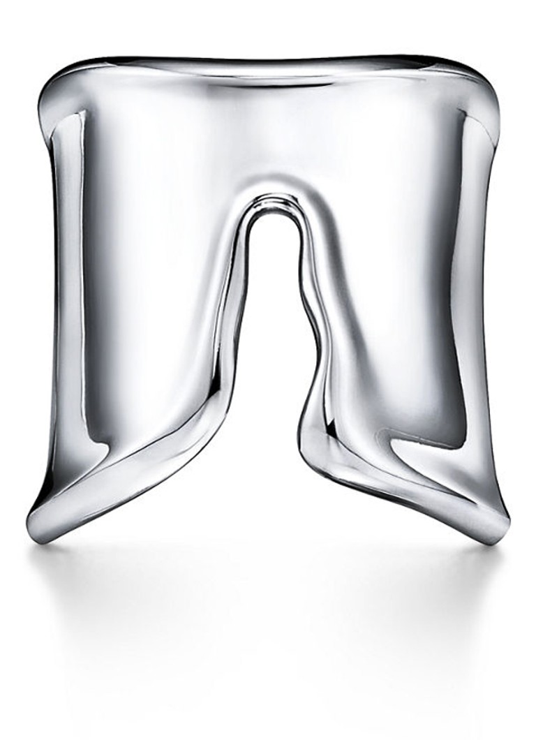 Tiffany & Co. Dames Elsa Peretti® Split ring van zilver 82439 in de kleur