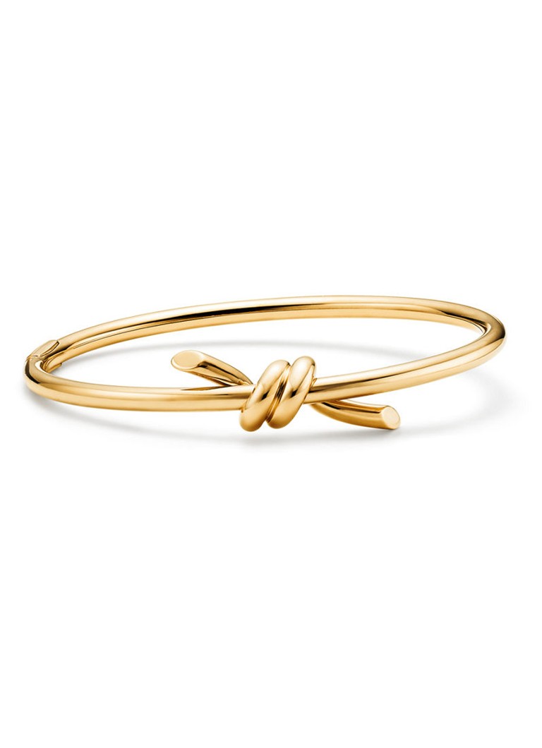 Tiffany & Co. Dames Tiffany Knot Wire bangle van 18 karaat geelgoud 57636 in de kleur
