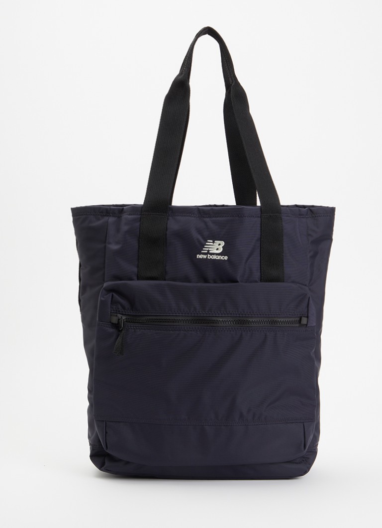 New Balance Heren NB Go schoudertas met 14 inch laptopvak in de kleur Donkerblauw, maat: One Size