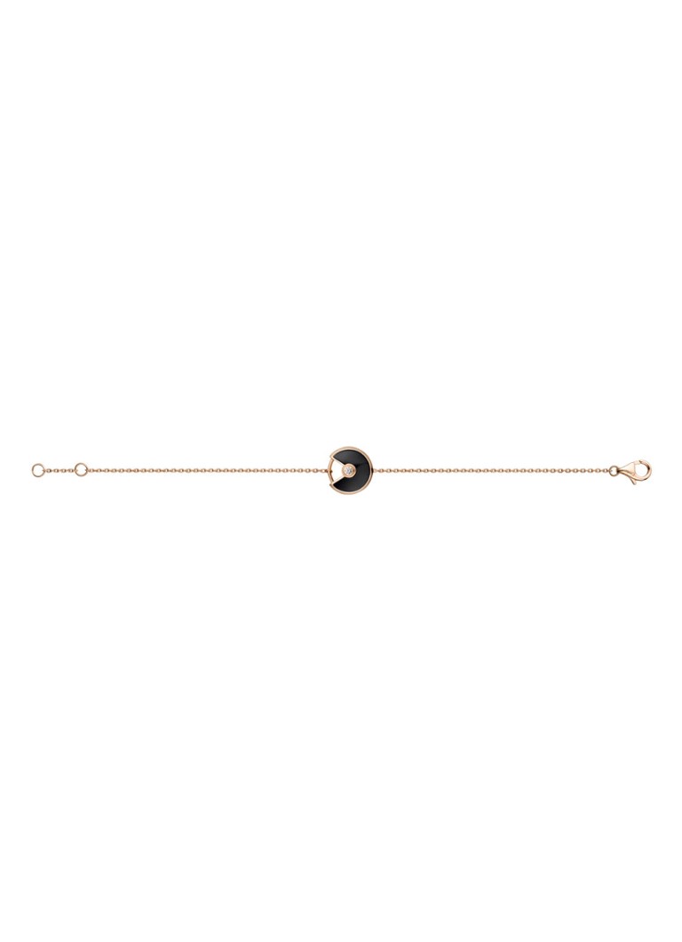 Cartier Dames Amulette de Cartier XS armband van 18 karaat roségoud met diamant CRB6044100 in de kleur Roségoud