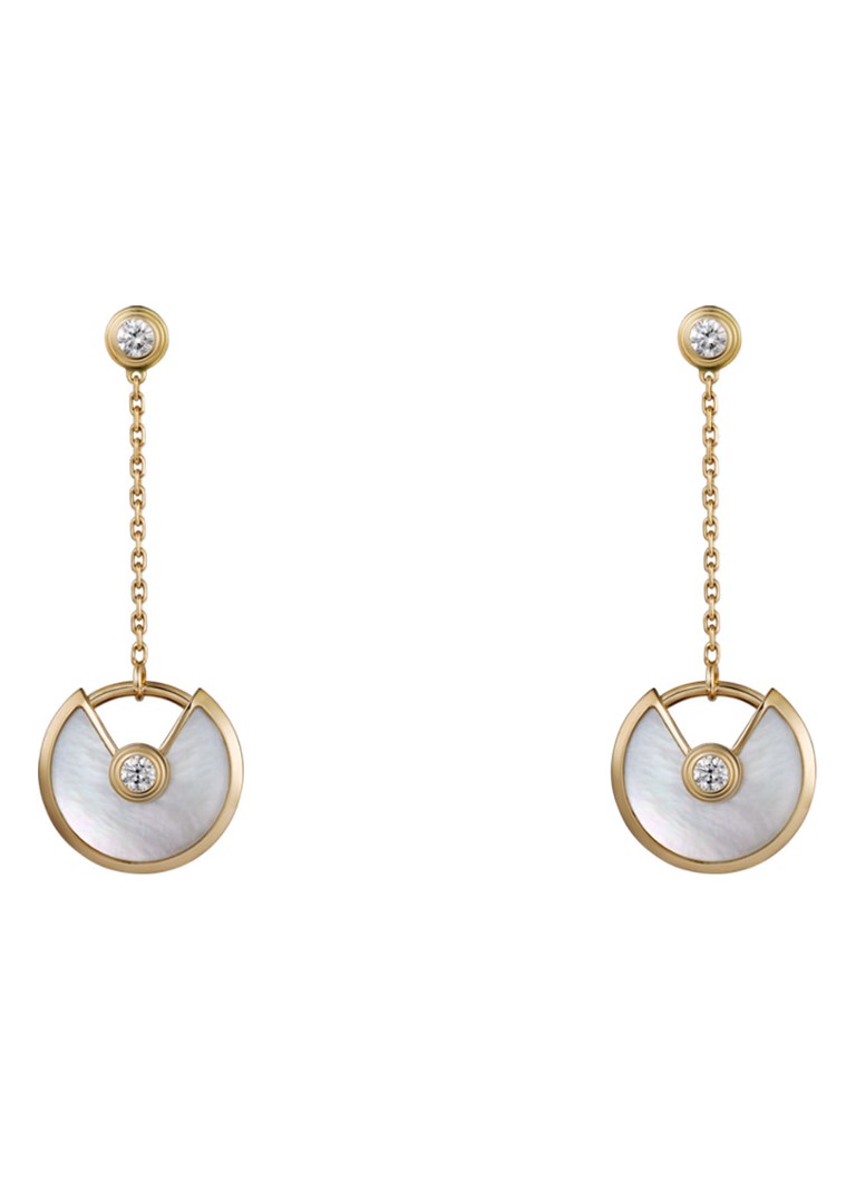 Cartier Dames Juste un Clou oorringen van 18k geelgoud CRB8301235 in de kleur Geelgoud