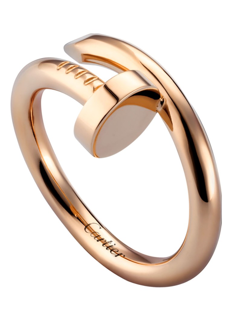 Cartier Heren Juste un Clou ring van 18 karaat roségoud CRB4092500 in de kleur Roségoud