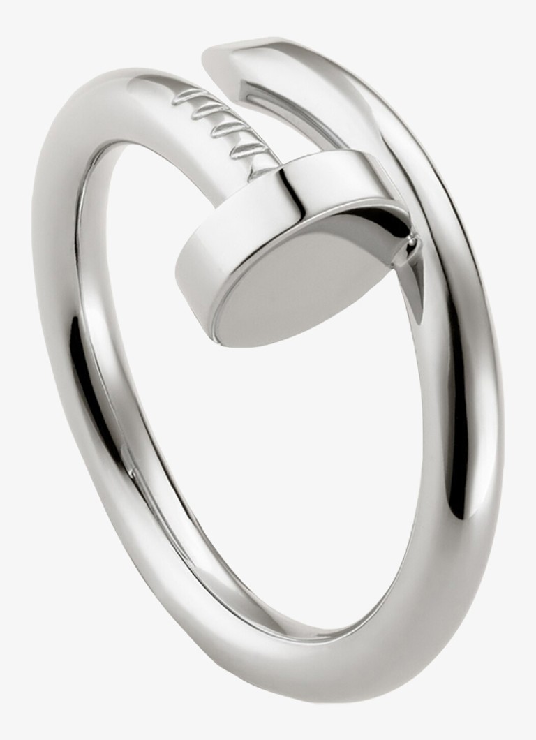 Cartier Heren Juste un Clou ring van 18 karaat witgoud CRB40992 in de kleur Witgoud