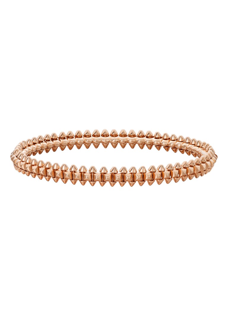 Cartier Dames Clash de Cartier armband van 18 karaat roségoud CRB60651 in de kleur Roségoud