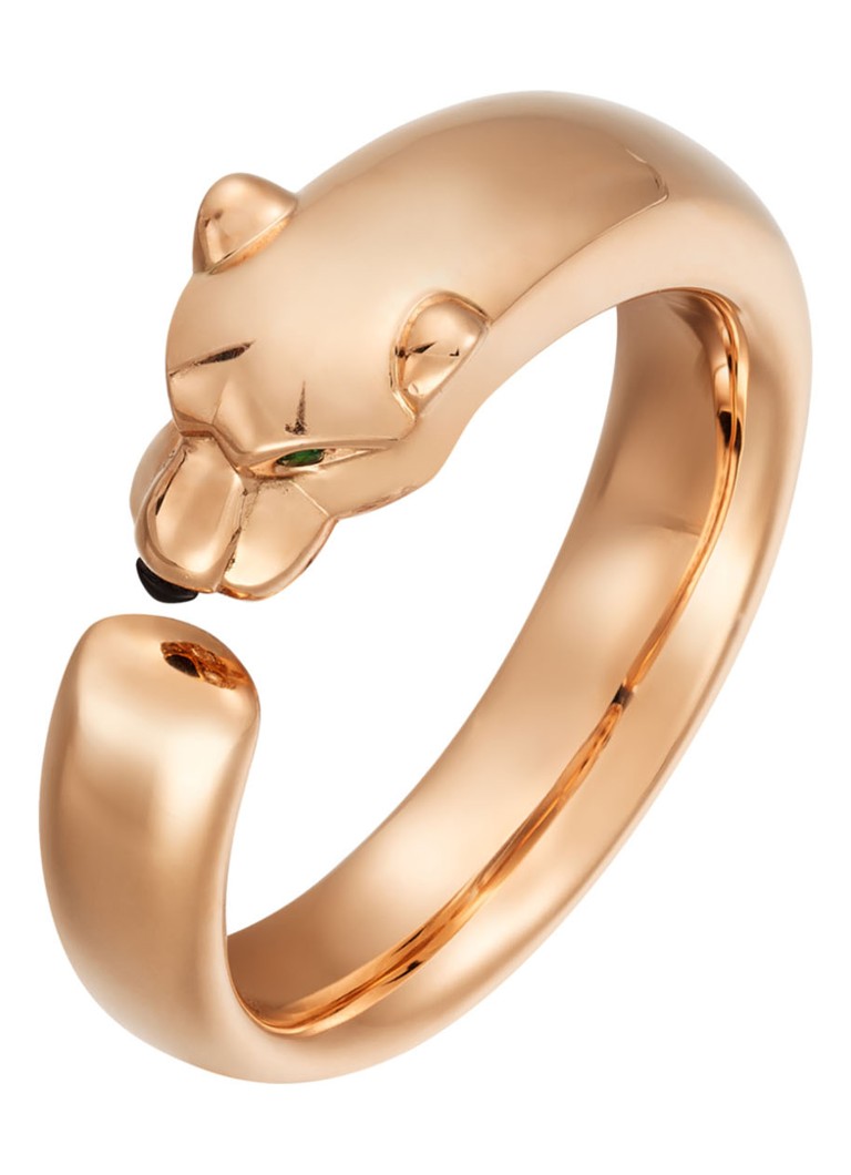 Cartier Dames Panthère de Cartier ring van 18k roségoud CRB4230000 in de kleur Roségoud