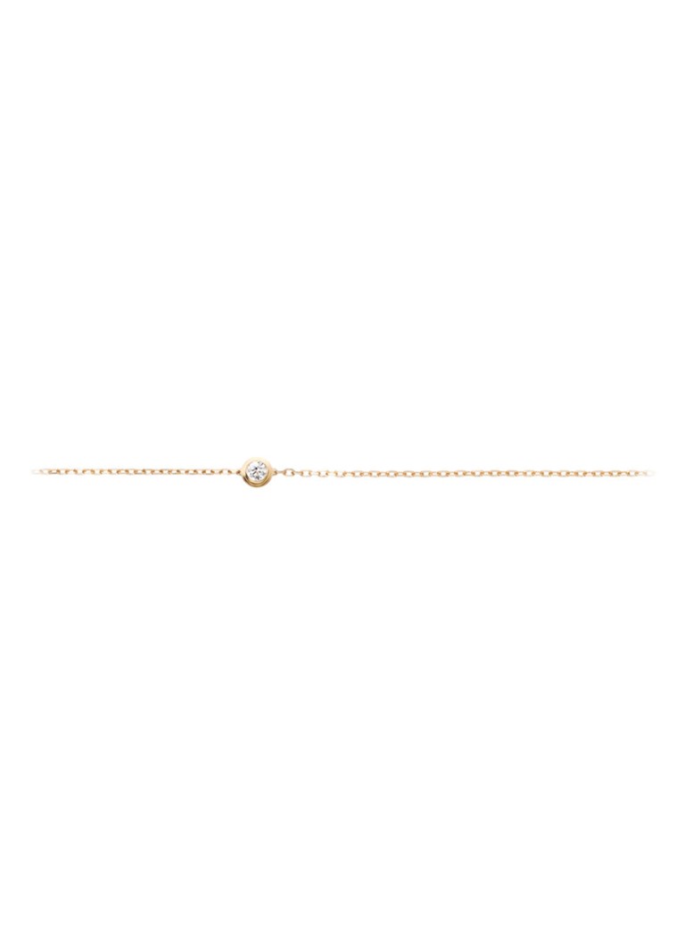 Cartier Dames Cartier d’Amour armband van 18k geelgoud met diamant CRB6043300 in de kleur Geelgoud