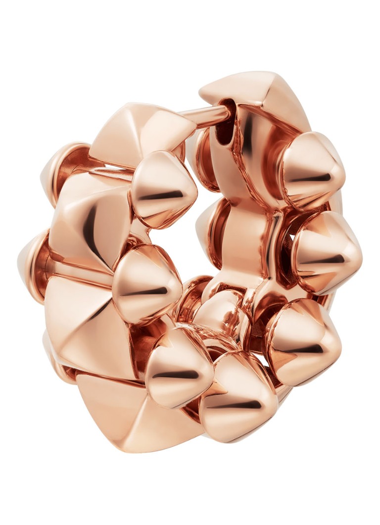Cartier Dames Clash de Cartier enkele oorring large van 18 karaat roségoud CRB8301444 in de kleur Roségoud