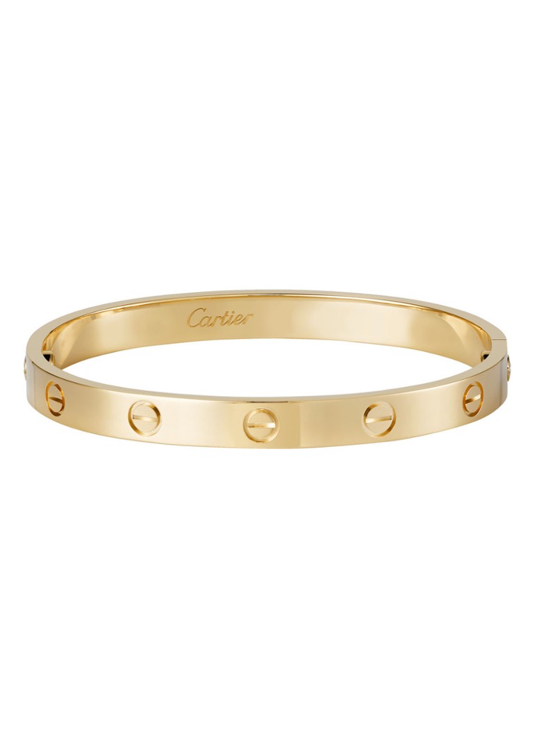 Cartier Dames LOVE armband van 18 karaat geelgoud CRB6067500 in de kleur Geelgoud