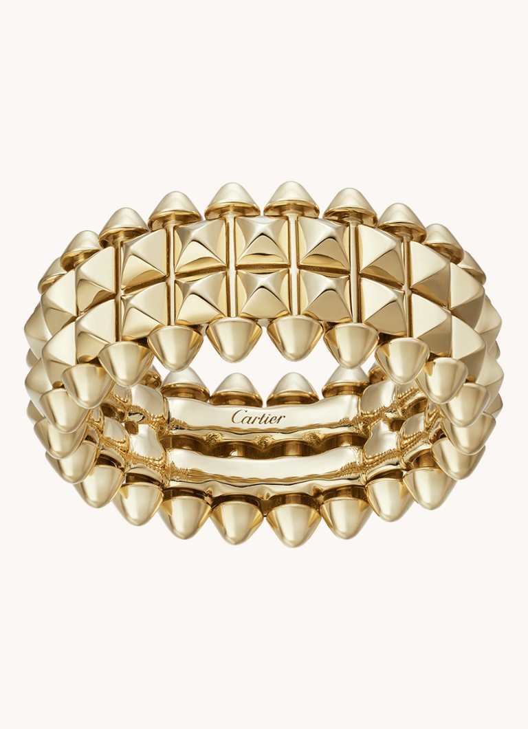 Cartier Dames Clash de Cartier ring van 18 karaat geelgoud CRB4238300 in de kleur Geelgoud