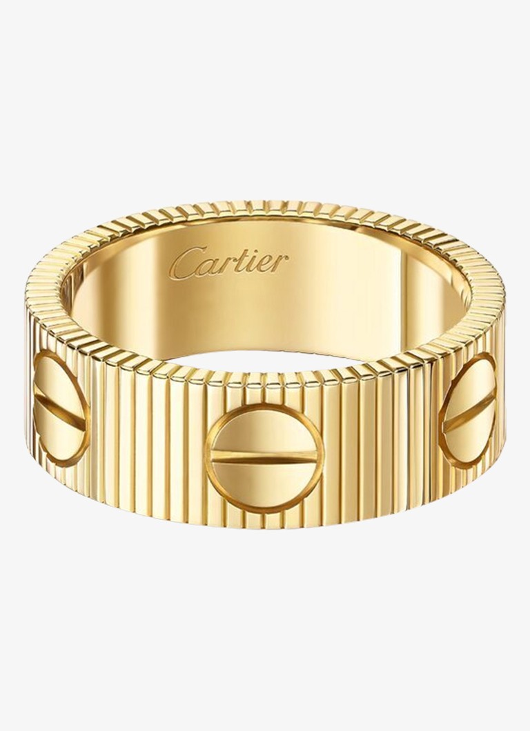 Cartier Dames LOVE Unlimited ring van 18 karaat geelgoud CRB42475 in de kleur Geelgoud