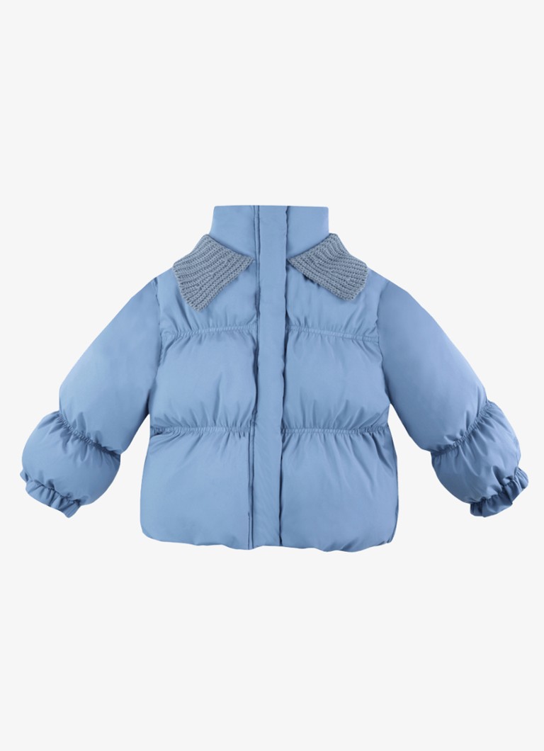 Donsje Amsterdam Meisjes Suzan Jacket in de kleur Blauw, maat: 6-7Y=122