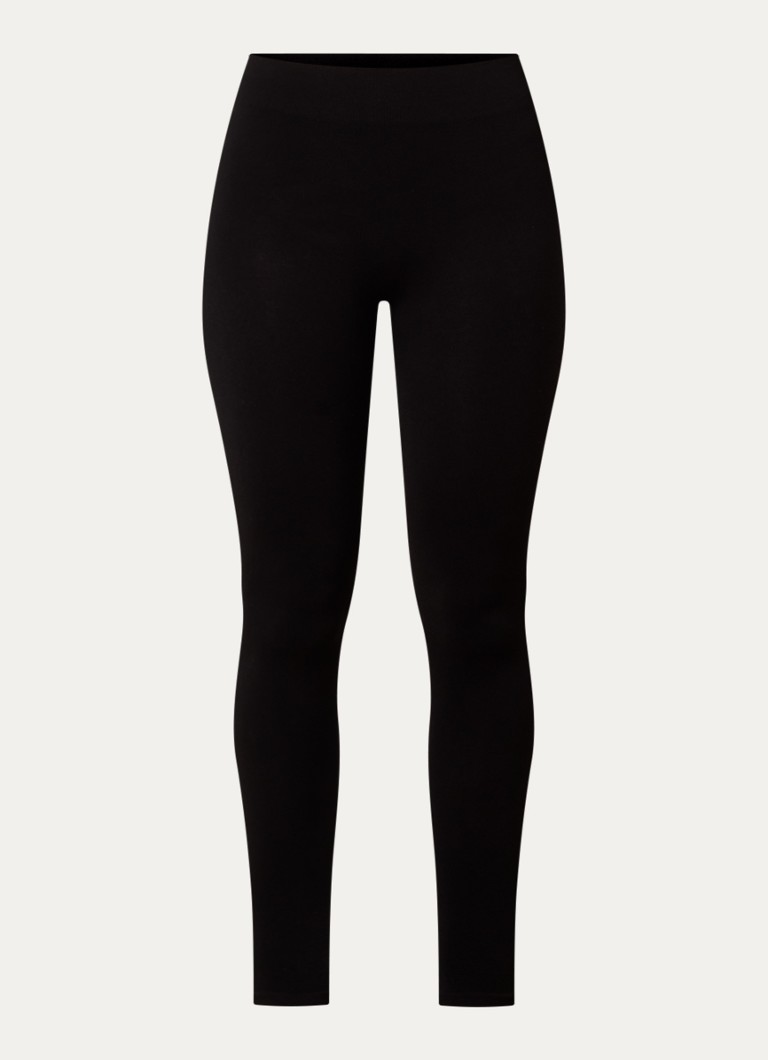 TOTEME Dames High waist skinny fit legging in de kleur Zwart, maat: M/L