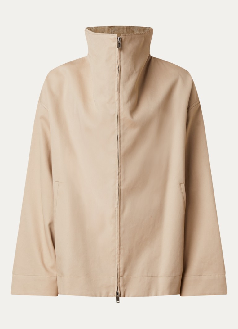 TOTEME Dames Trenchcoat met steekzakken in de kleur Beige, maat: 38