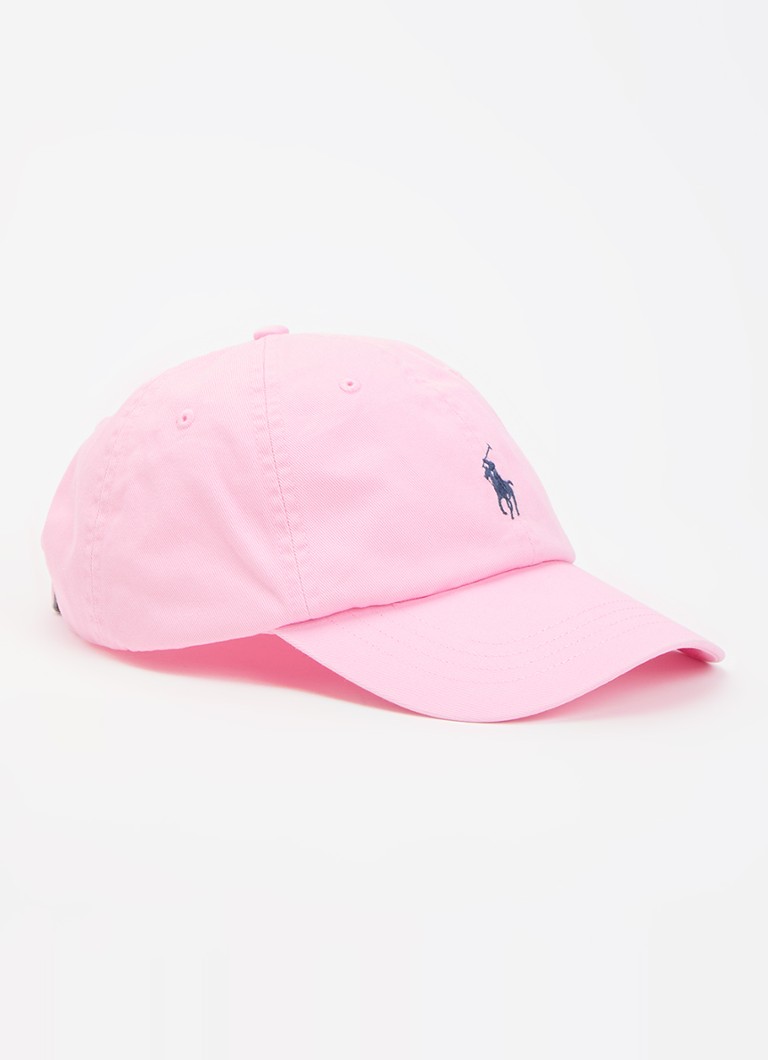Ralph Lauren Heren Pet met logoborduring in de kleur Roze, maat: One Size