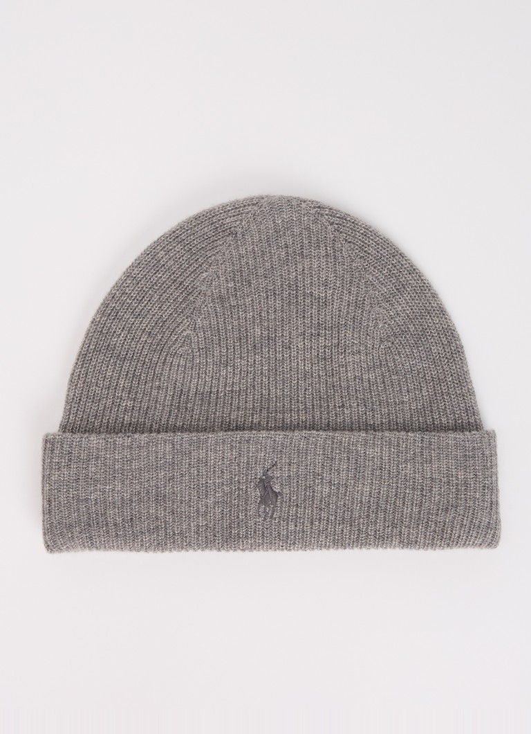 Ralph Lauren Heren Fijngebreide muts met logo
