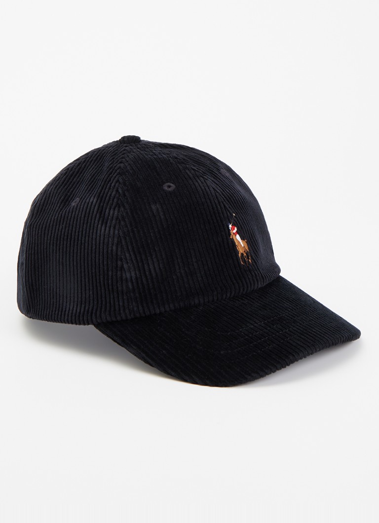 Ralph Lauren Heren Pet van corduroy met logoborduring